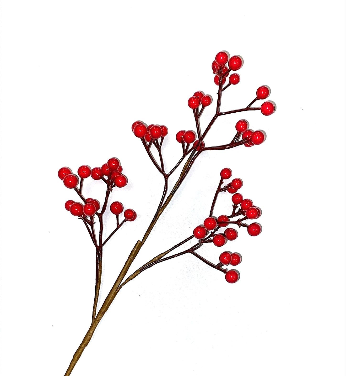 Berry Winterberry Faux Red 18"