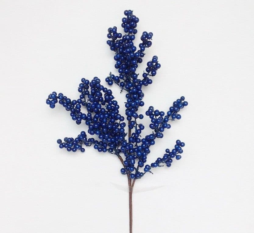 Berry Spray Blue 24"