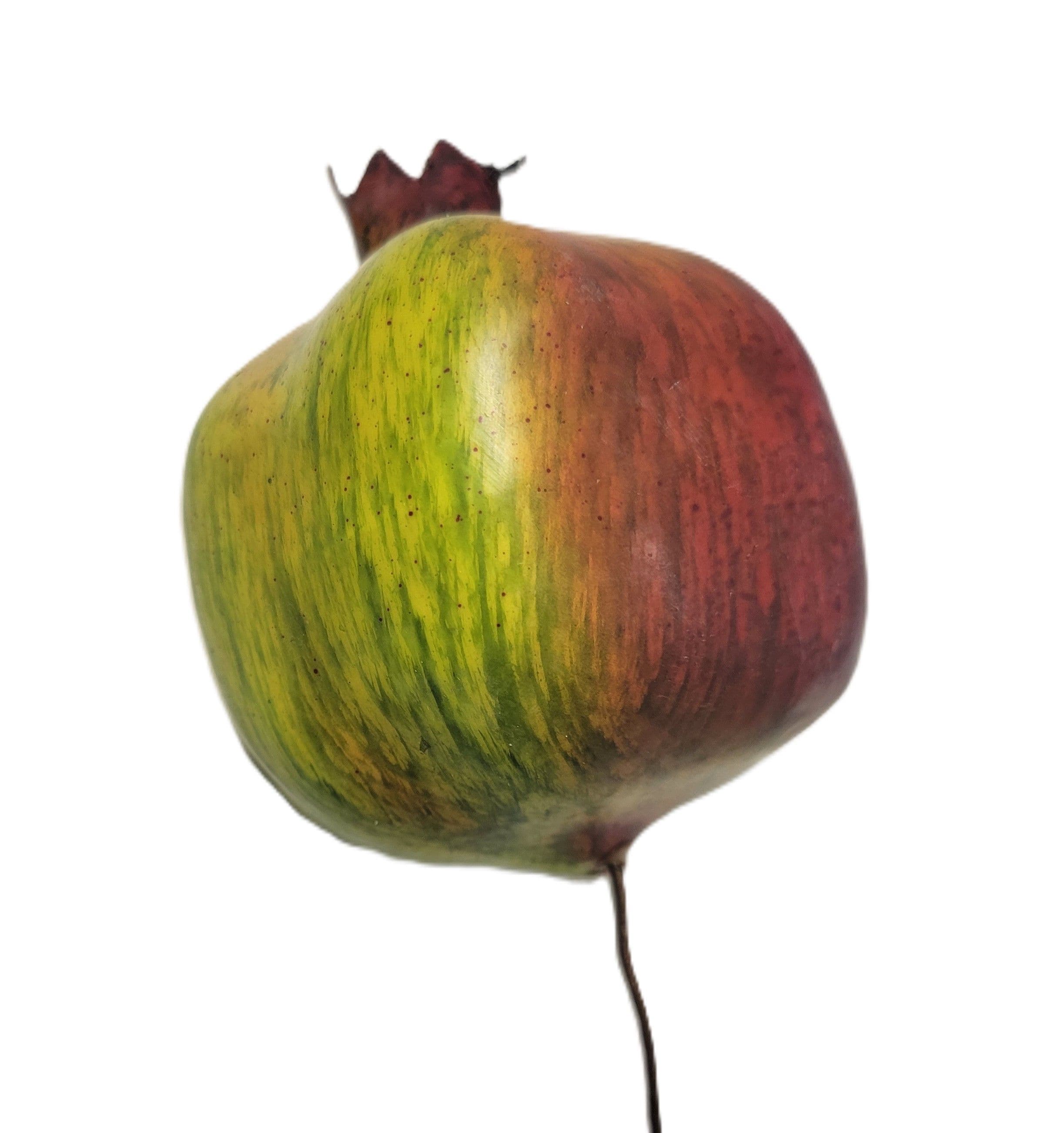 Pomegranate Faux Green 18"