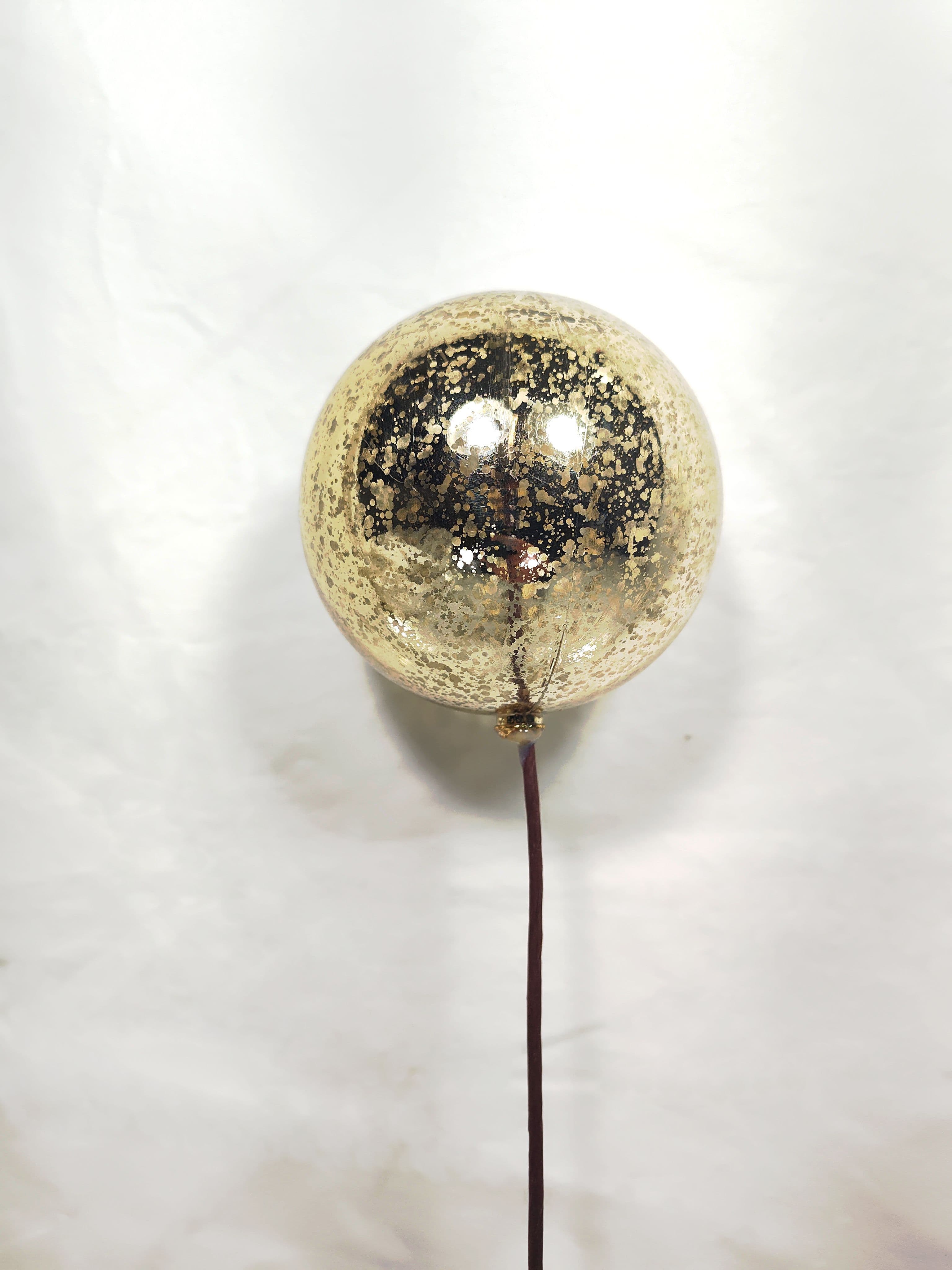 Ornament Ball 100mm Merc Champagne