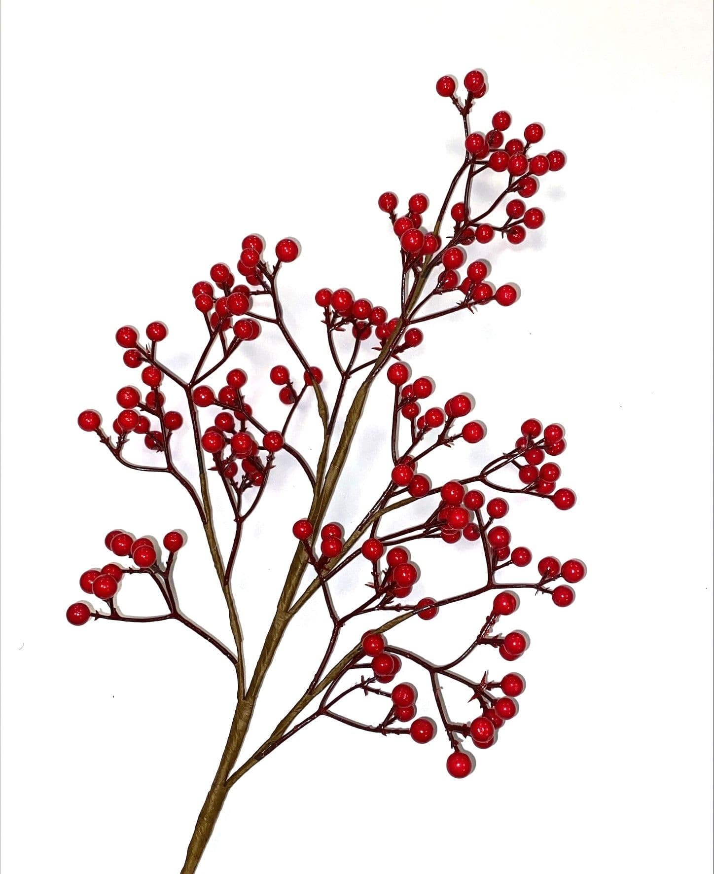 Berry Winterberry Faux Red 28"