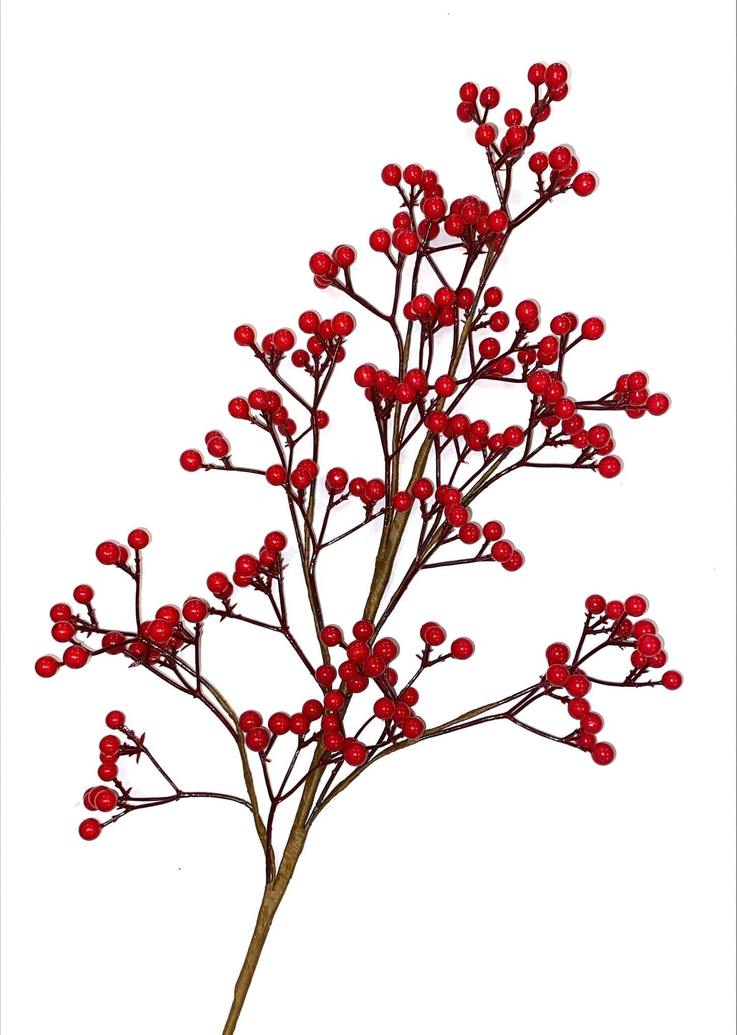 Berry Winterberry Faux Red 32"