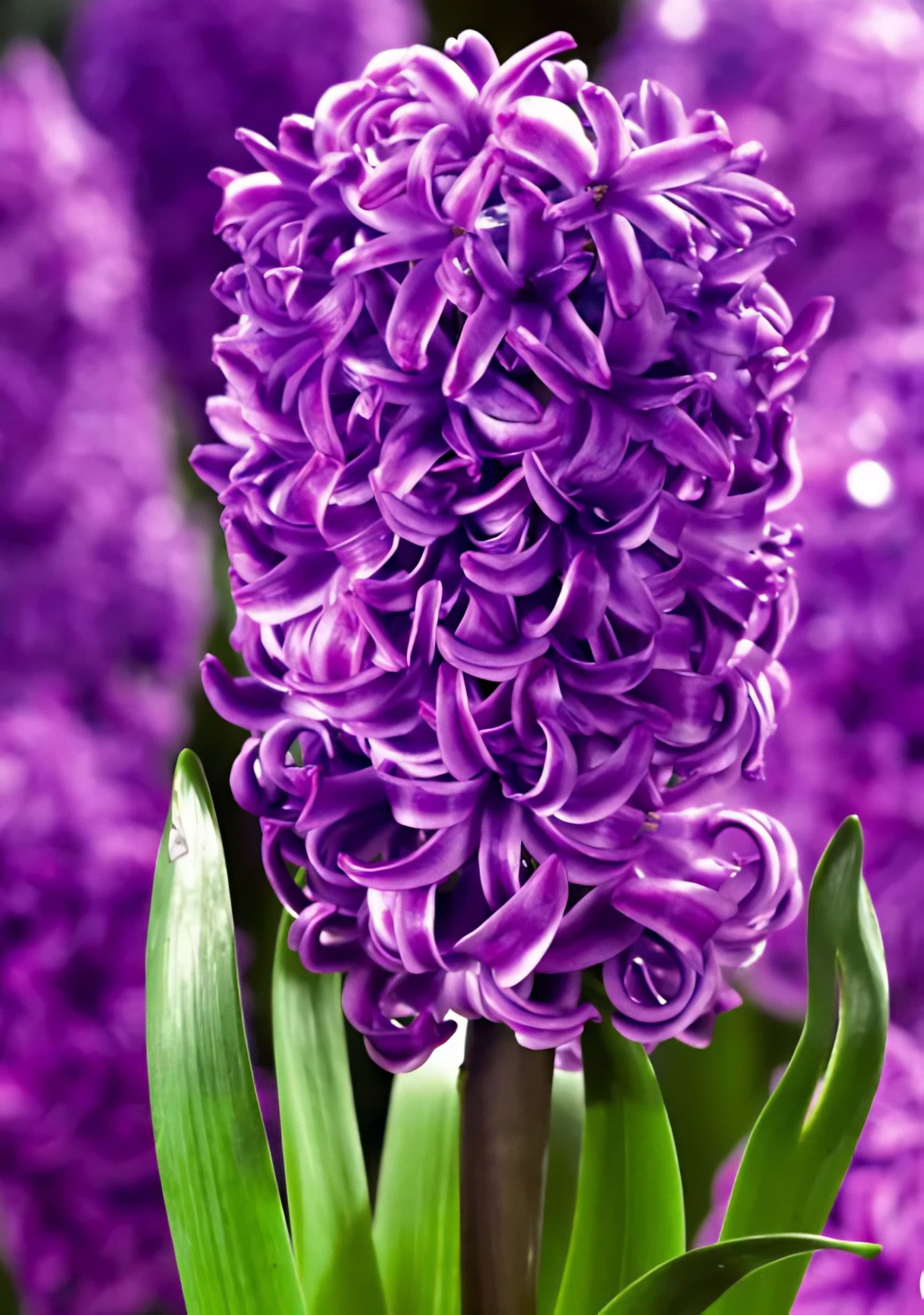 Hyacinth Purple 4 Bulbs/Pot