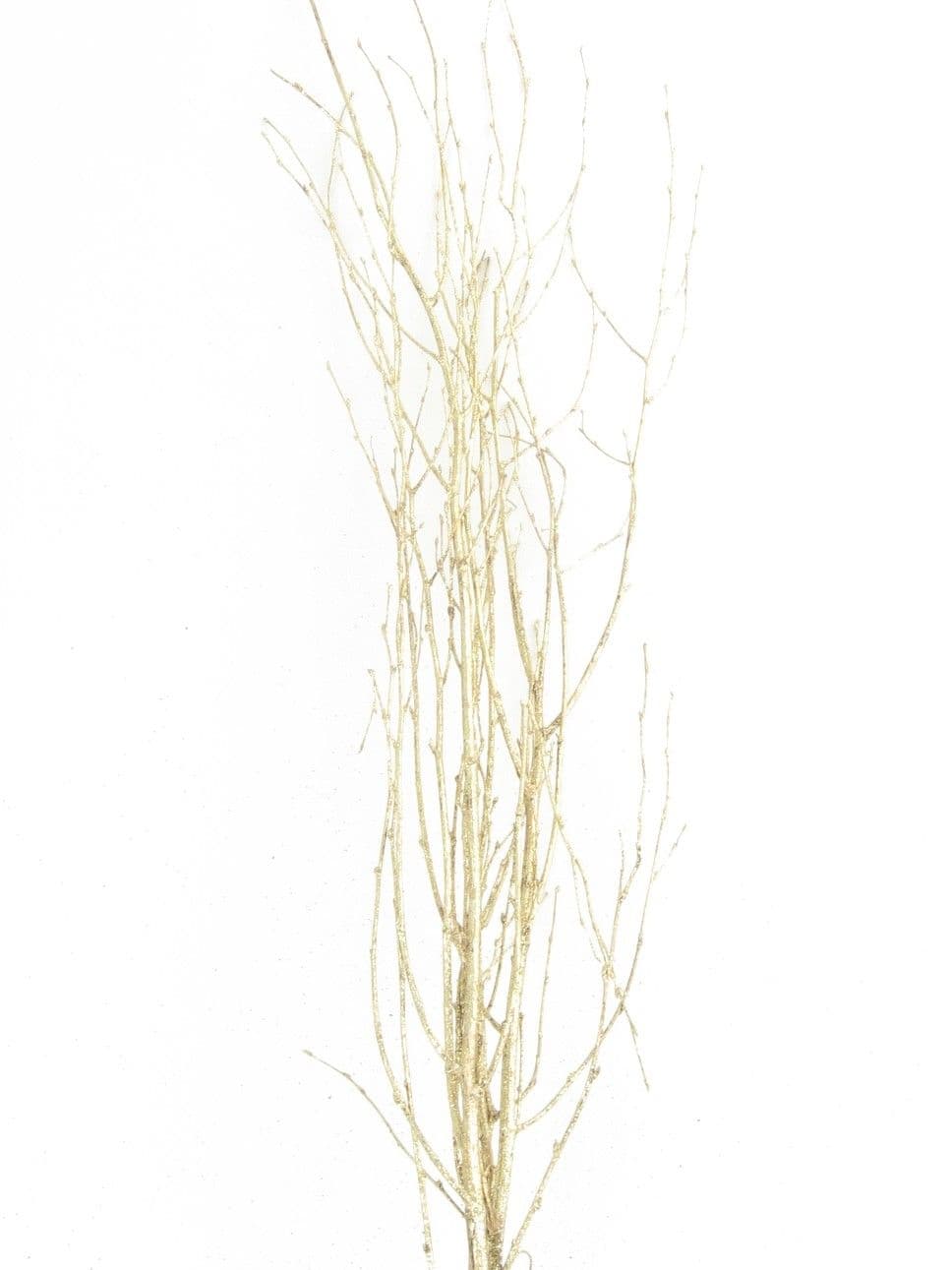 Birch Large Painted Gold 40"-48"
