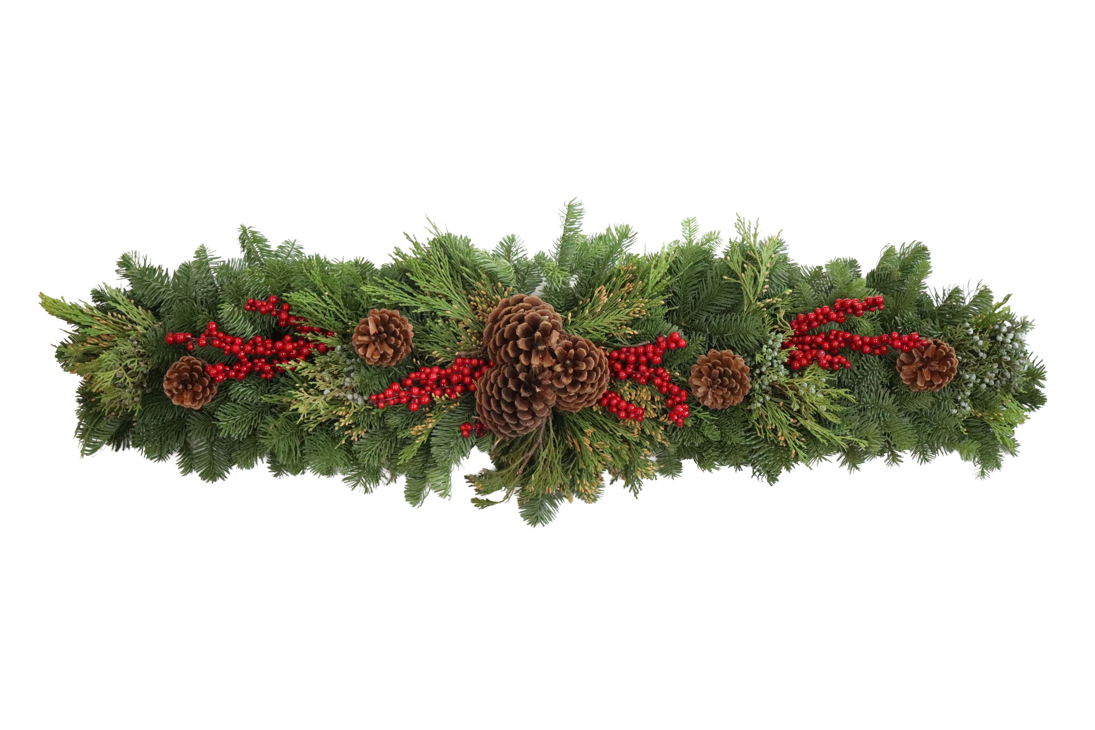 Mantlepiece Canella Berries 40"-44"