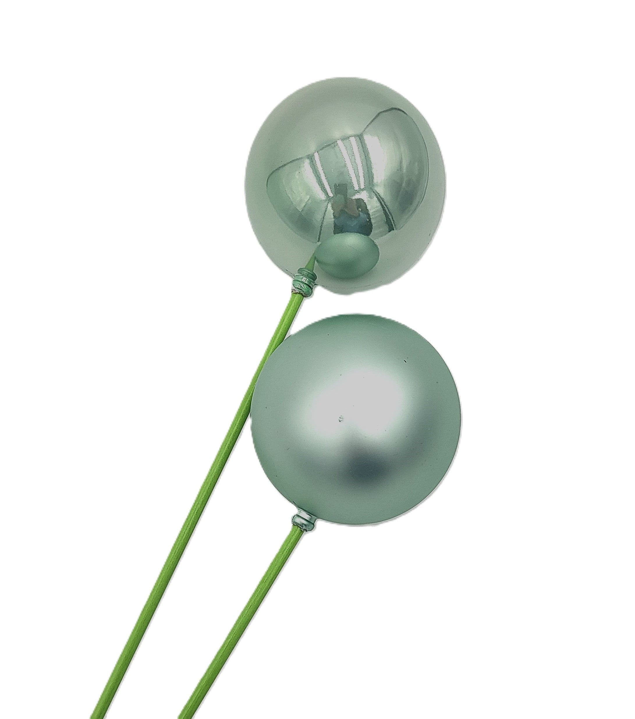 Ornament Ball 80mm Pearl/Matte Wintermint