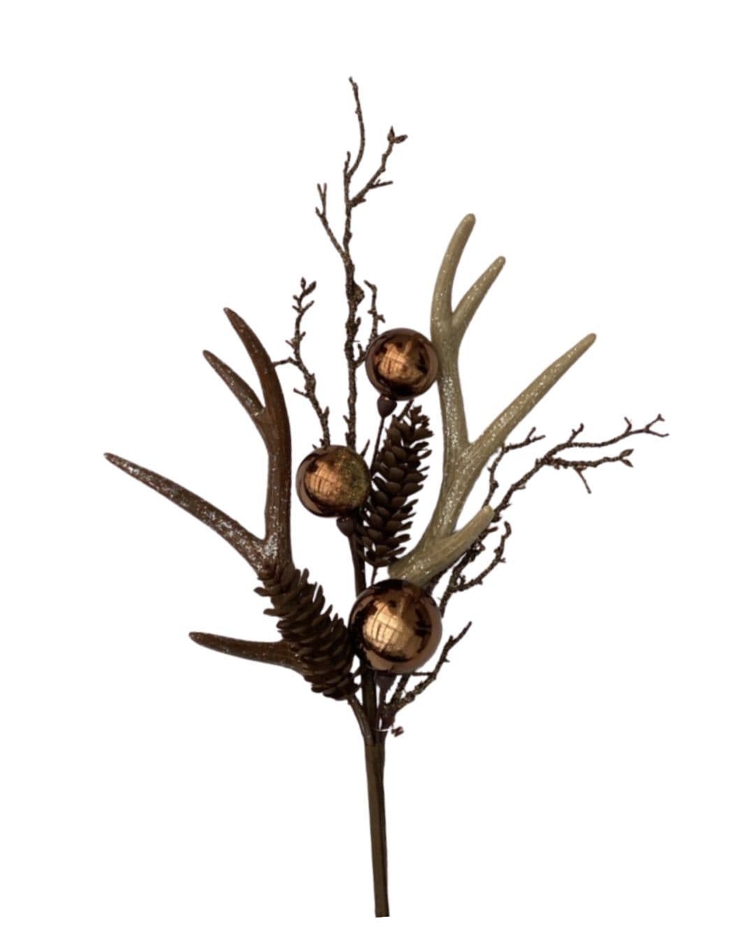 Mixed Antler Spray 24"