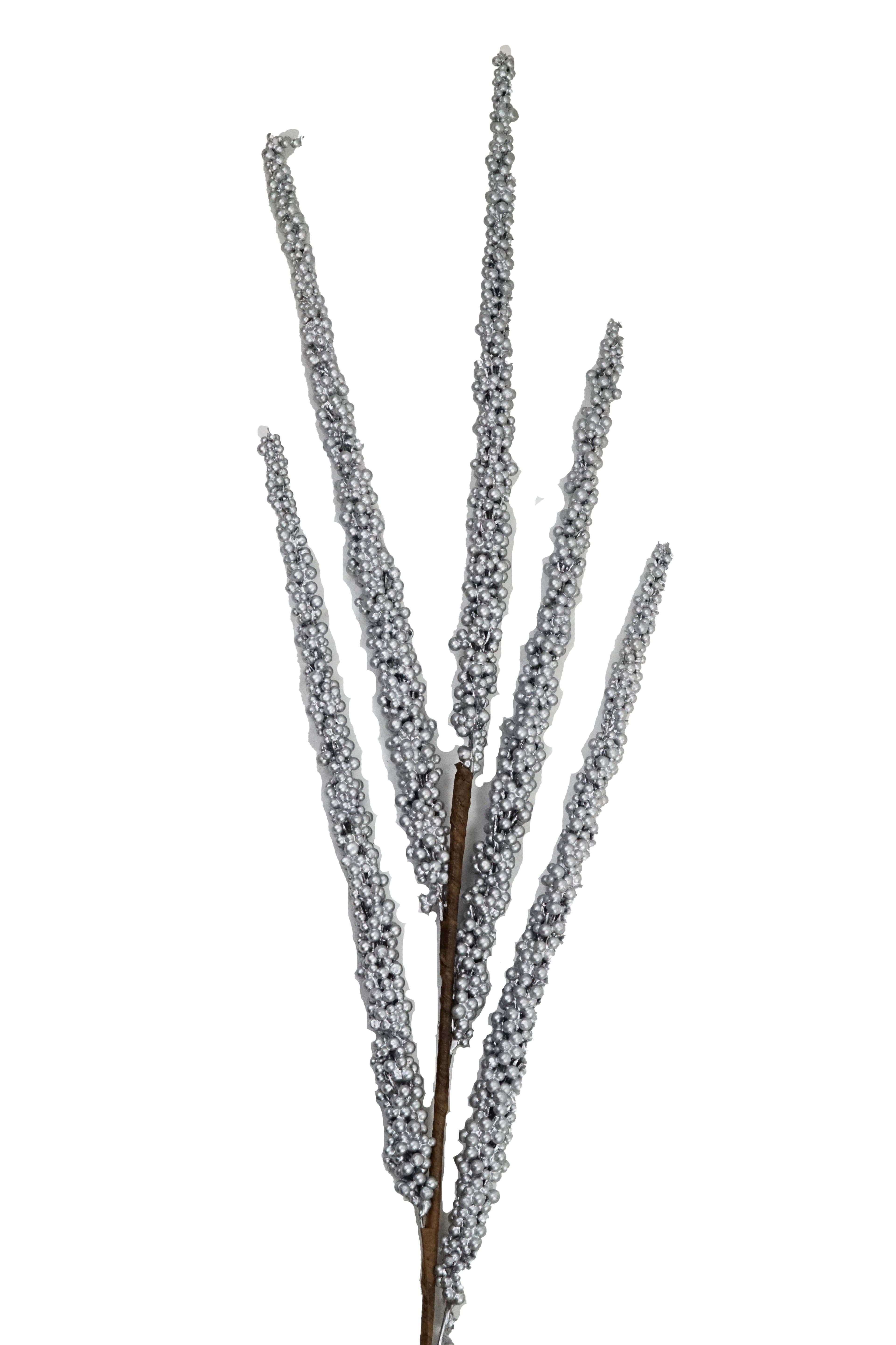 Berry Spike Spray Silver 32"