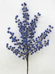 Berry Spray Sugared Blueberry 24"