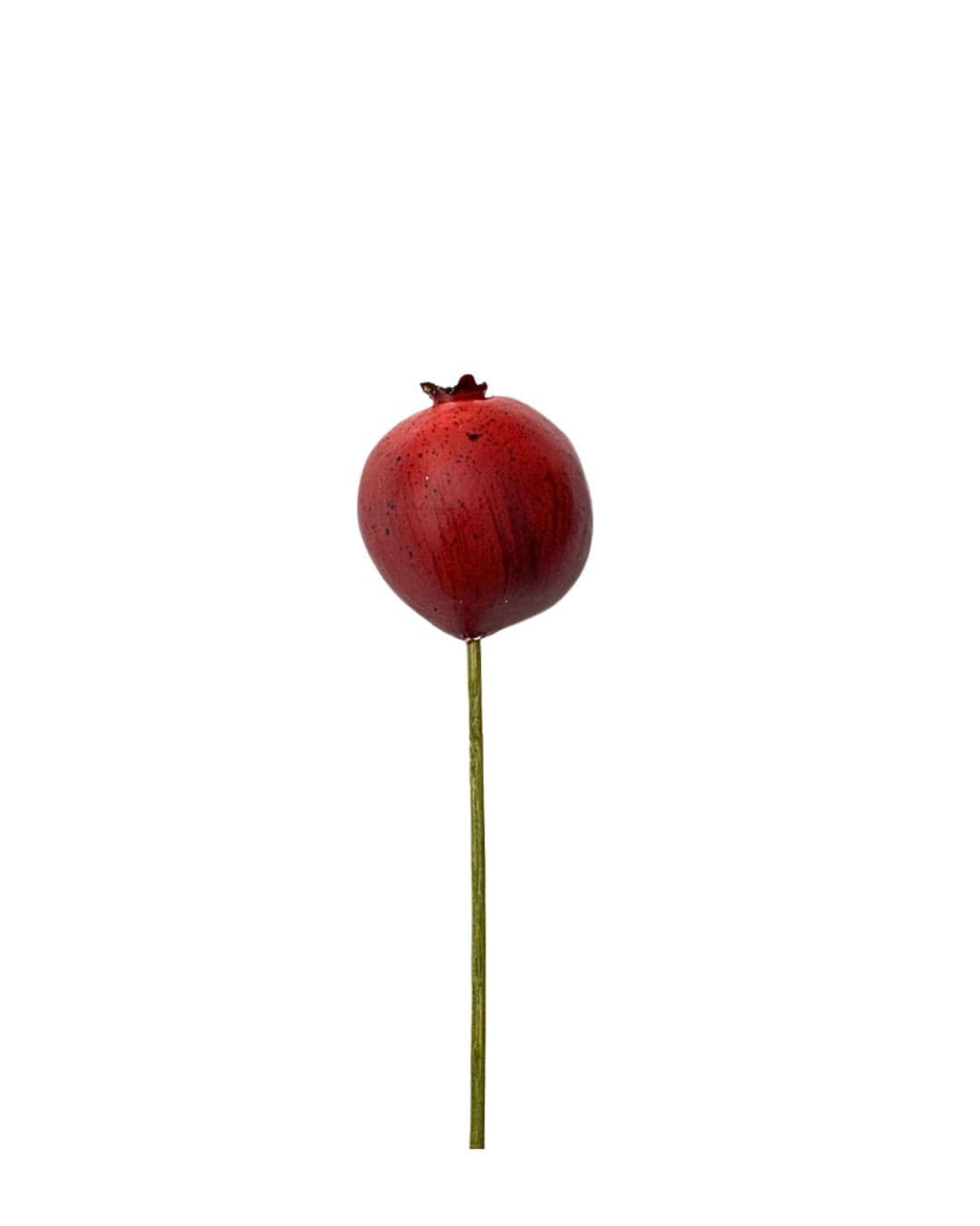 Pomegranate Faux Small Red 17"