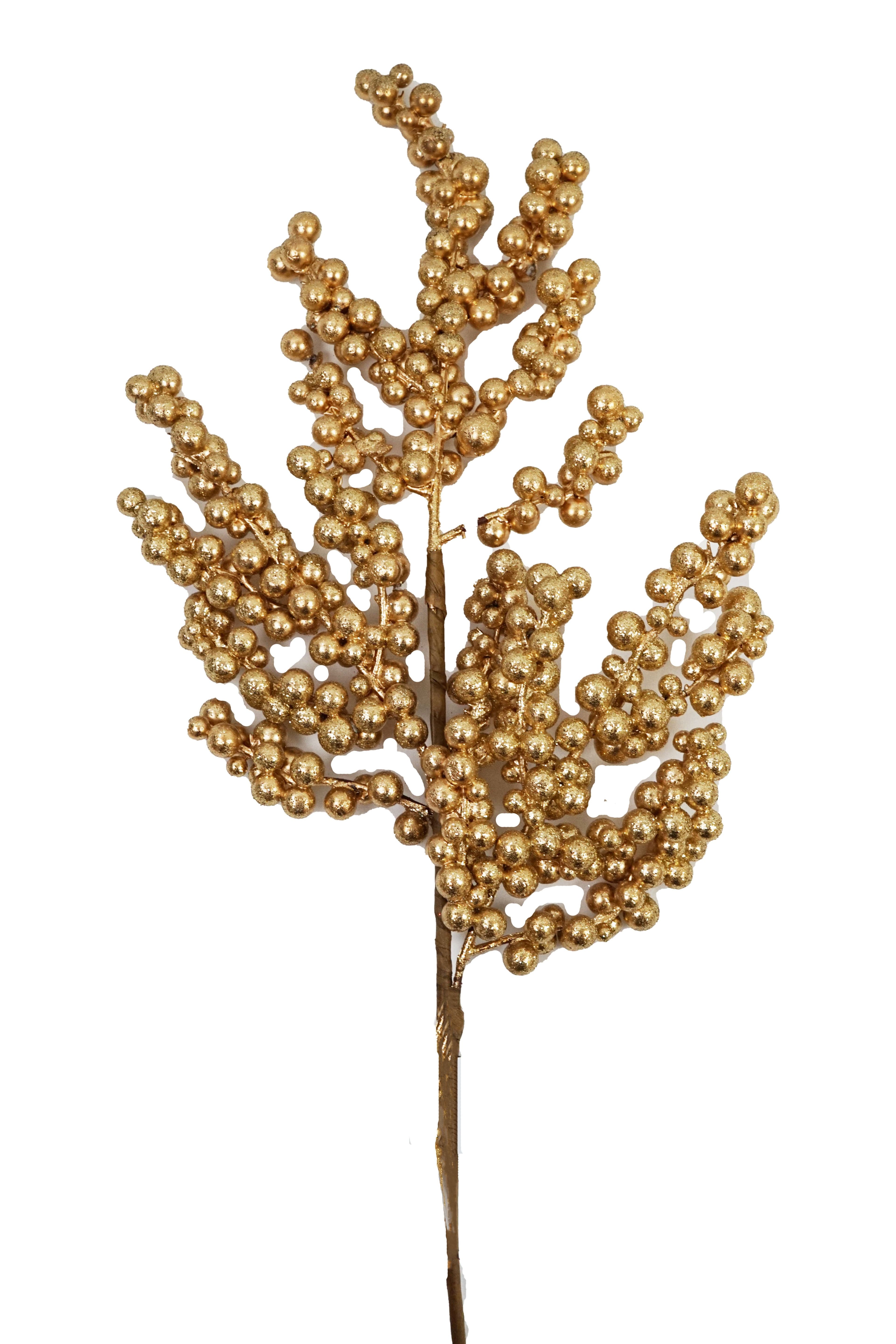 Berry Mica Spray Gold 24"