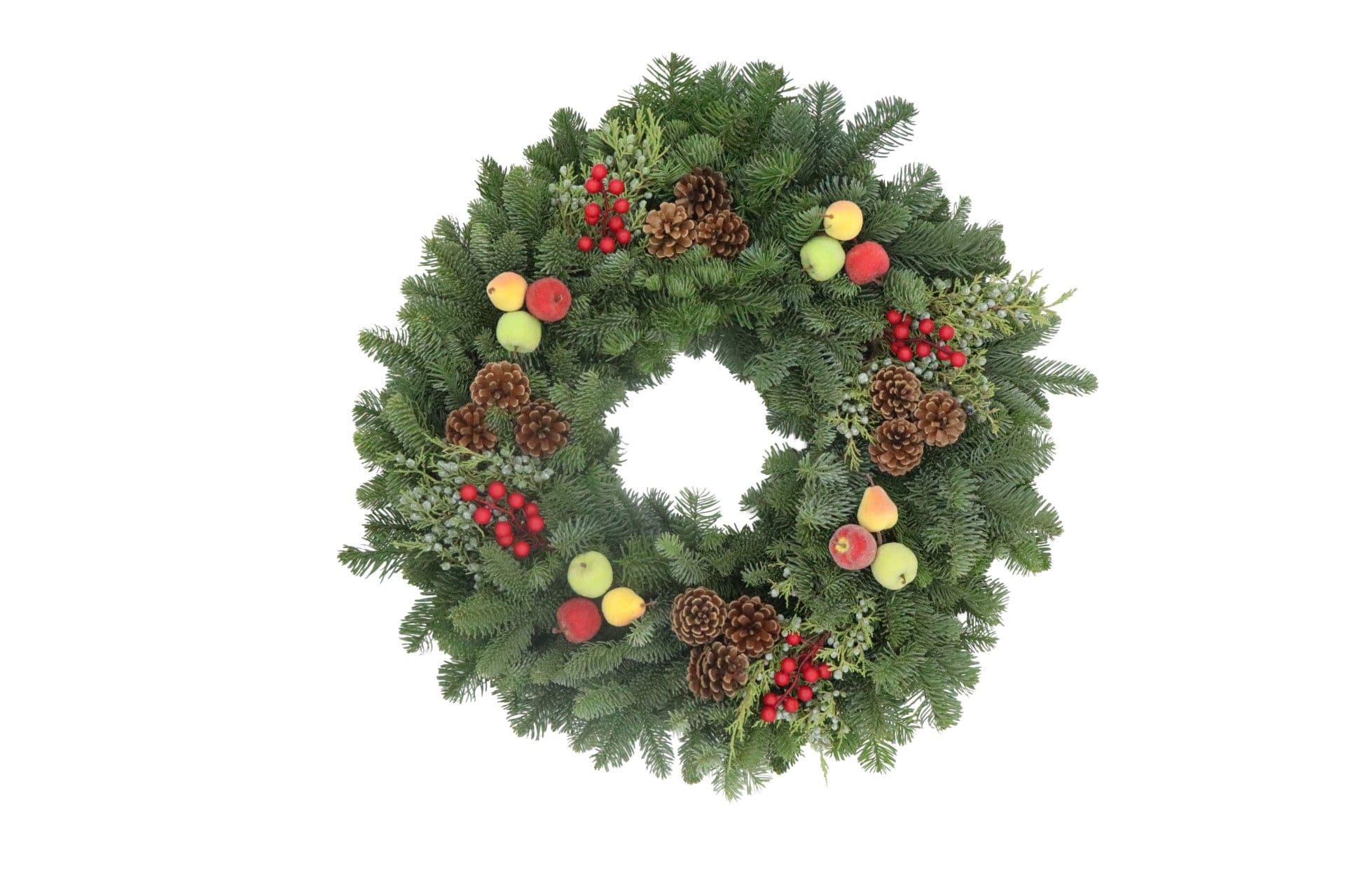 Sugared Fruit 24" Wreath