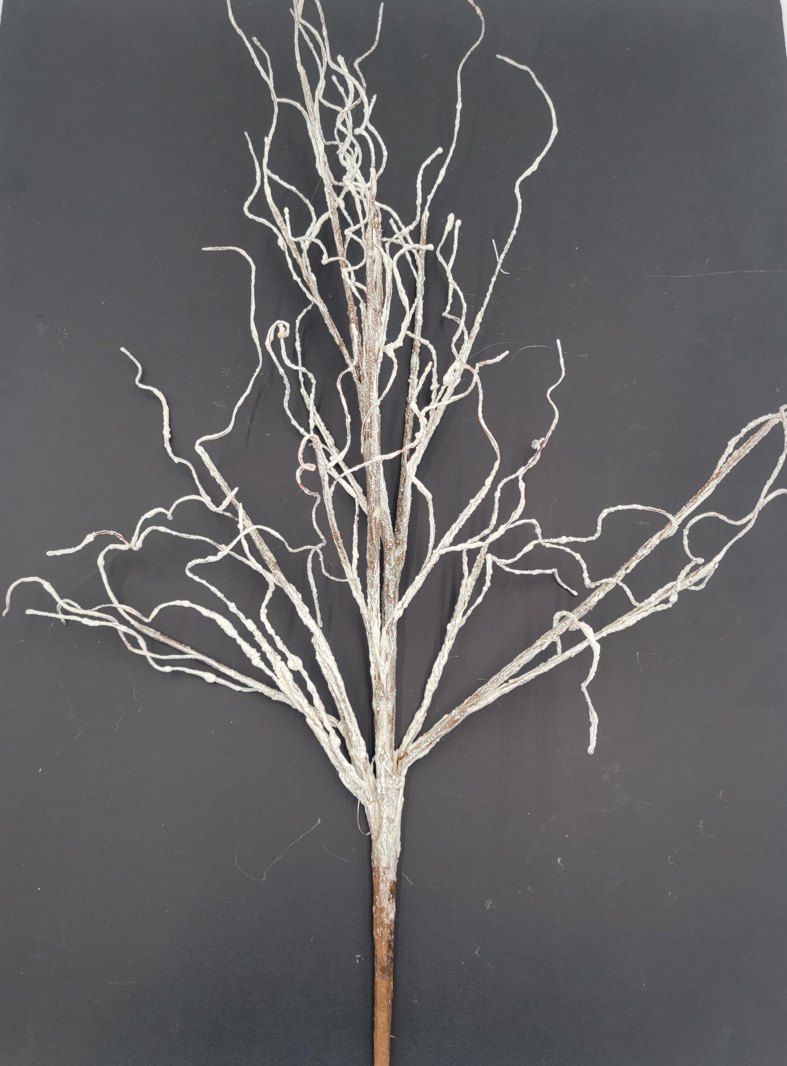 Branch Spray Snowy & Glittered 28"