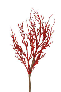 Picture of Sparkled Twig Red Glitter 24"