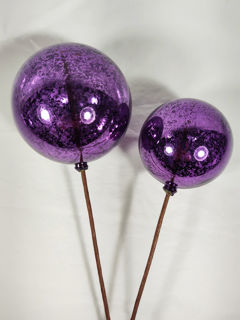 Picture of Ornament Ball 80Mm Plum Merc